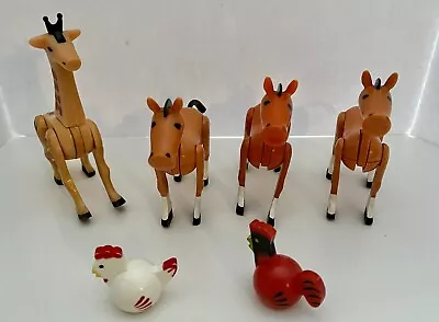 Vintage Fisher Price Little People Horses & More Lot** 6pcs • $20