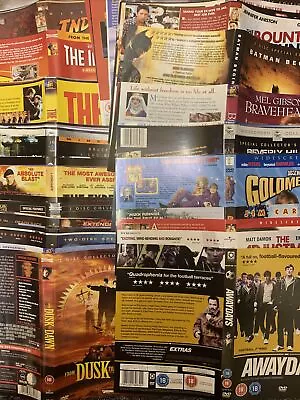 £1.95 • Buy Replacement - Dvd Covers / Sleeves / Inlays - Titles A-K (NO DISC'S) ⭐️VGC⭐️