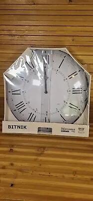 Ikea Bitnik Clock Battery Operated Discontinued BNIB!! • £13
