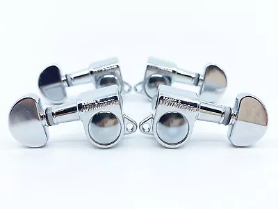 Wilkinson Guitar-Style Ukulele Tuners 2+2 Chrome - For Guitar/Luthier • $49.50