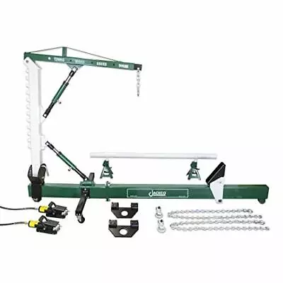 Jackco Auto Body Frame Repair Straightener With Crane Swivel Post 2 Air Pumps • $2299.99