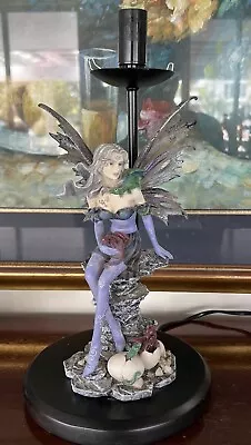 Gothic Fairy Dragon Figurine Table Lamp  • $40