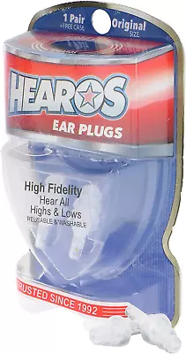 High Fidelity Musician Ear Plugs Ultimate In Comfortable And Hearing Protection  • $13.83