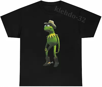 Muppets Cowboy Kermit The Frog Funny 90s Vintage Look S-5XL Tee Men Women Unisex • $24.99