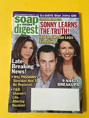 GENERAL HOSPITAL GH * MAURICE BENARD August 16 2005 SOAP OPERA DIGEST MAGAZINE • $5.99