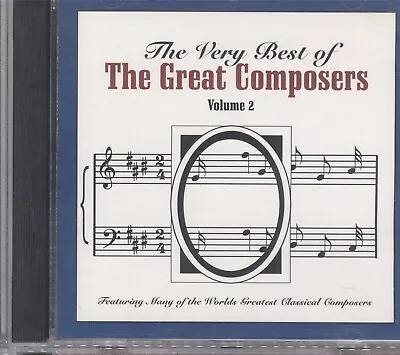 The Best Of The Great Composers Vol.2  CD • $6.95