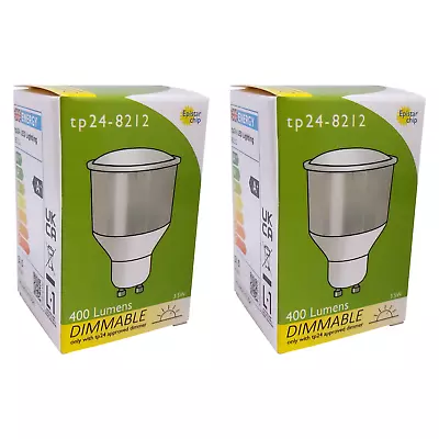 £17.89 • Buy TP24 LED Dim Long Neck Reflector Light Bulb 3.5W GU10 L1 Warm White 8212 X2