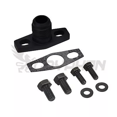 10AN Turbo Oil Drain Return Flange Fitting Kit Garrett G-Series G25 G30 G35 • $36.61