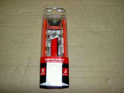 £14.99 • Buy Freud Pro Router Double Flute Straight Cutting Bit 1/4” X 15mm 04-53625P