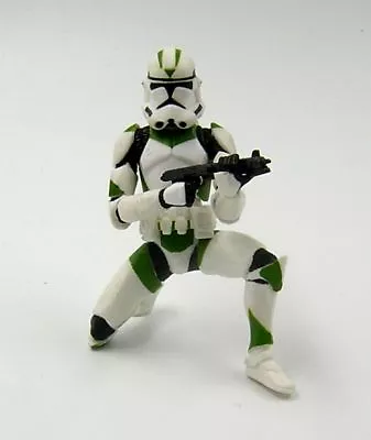 Star Wars Loose Clone Trooper Green  ROTS Kneeling ( Clone Trooper Army ) • $24.95