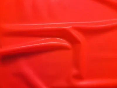 Latex Rubber 0.33mm Thick 92cm WideVibrant Bright Red • £23.85