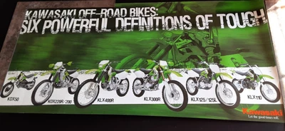 $16 • Buy KAWASAKI 6 DEFFINITIONS OF POWER RARE 18  X 36 