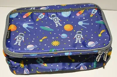 FlowFly Kids Lunch Box Bag Handle Insulated Space Astronaut Planets • $16.62