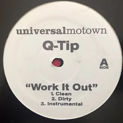 Q-tip ~ Work It Out 12  Promo (2007) Nm Hip Hop Rap A Tribe Called Quest • $15