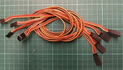 5 X 600mm Servo Extension Male To Female Lead Wire Cable UK STOCK • £9.99