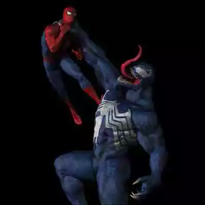 Venom Vs Spider-man Resin Sculpture Statue Model Kit  Marvel • $28