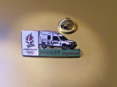 £4.99 • Buy Renault Express Albertville'92 Olympics Lapel Pin Badge Olympic/Auto Collectable