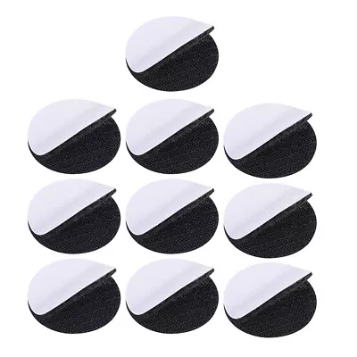  10 Packs Round Self Adhesive 2 Inch Hook Loop Tape Dots With Super Mounting • $8.45