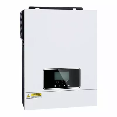 1600W 12V Solar Hybrid Inverter Pure Sine Wave MPPT80A Charger Max.PV2000W Input • £195