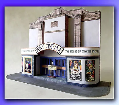 Cinema Model Kit For 7mm Scale 1:43 Ideal For O Gauge Railways Trams Cars • £18.45