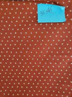 Vintage Bird Shape Fabric For Craft Or Quilt 38 X 45 Inches • $5.95