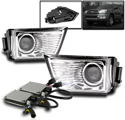 2003-2005 Toyota 4runner Lower Bumper Driving Projector Fog Light Lamp+6000k Hid • $91.95