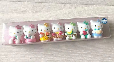 Hello Kitty Mini Fruit Figure Collection Set Of 7 Cake Topper Decor '02 Sanrio • $97