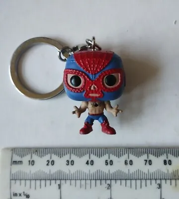 Funko Pocket Pop Keyring Marvel Lucha Libre El Aracno Keychain Spiderman • £3.99