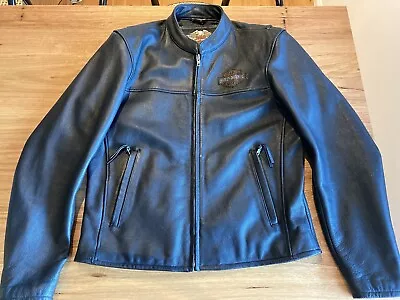 Harley Davidson Leather Jacket - Medium - VINTAGE 2007 • $219.22