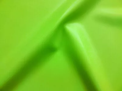 Latex Rubber 0.45mm Offcut 151x92cm Vibrant Lime Green • $31.79