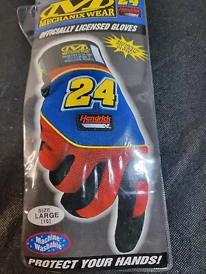 Jeff Gordon #24  Nascar Licensed Pit Crew Gloves  Size L  Mechanix Wear  New • $19.99