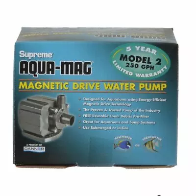 Supreme Aqua-Mag Magnetic Drive Water Pump 8 Sizes Available  • $93.14