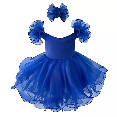 Jenniferwu Baby Girl Dress Princess Wedding Party Handmade Pageant Dress 3T • $9.99