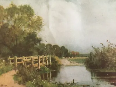 £3.99 • Buy Antique Print 1909 The Itchen Near Chilland Mill Hampshire From Painting Art