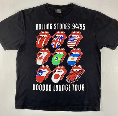 Rolling Stones Tshirt 94/95 Voodoo Lounge Tour Size M • $27