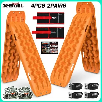 X-BULL 4x4 Recovery Tracks Traction Boards Sand Snow Grass 2 Pairs 4wd Vehicle • $175.90