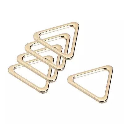 Metal Triangle Ring Buckle 25mm(0.98 ) Inner Width For DIY Gold Tone 20pcs • $13.53