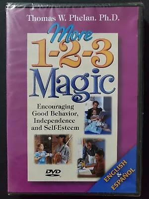 More 1-2-3 Magic DVD Thomas W Phelan Good Behavior Independence Esteem NEW • $14.99