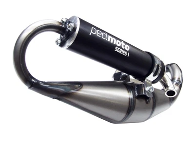 $203.04 • Buy Italjet Dragster 50 PedMoto Series 1 Exhaust For Minarelli Horizontal 50cc / ...