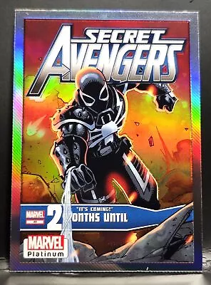 2022 Upper Deck Marvel Platinum Secret Avengers Agent Venom Refractor #WI94 • $1