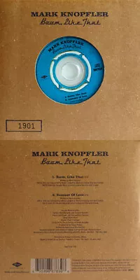 Mark Knopfler-Boom Like That-CD Single-Import-Dire Straits-LIKE NEW-Out Of Print • $24.99