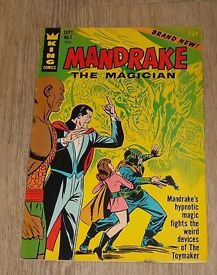 MANDRAKE The MAGICIAN # 1 KING FEATURES COMICS September 1966 Vs The TOYMAKER • $9.99