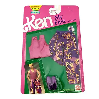 Ken Barbie My First Fashions #2944 Tank Top 90s Hammer Pants Shoes 1991 • $11.50