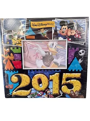 Walt DISNEY World WDW 2015 PHOTO ALBUM NEW NIP Mickey 50 Pgs Holds 200 4×6 Pics • $16.99