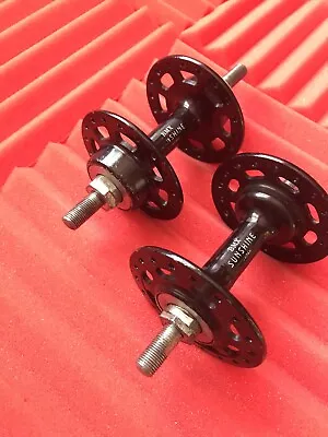 🔥 VINTAGE OG SUNSHINE 36 HOLE~HIGH FLANGE BMX HUBS~RACE INC~VDC~COOKS BROS~7x • $199