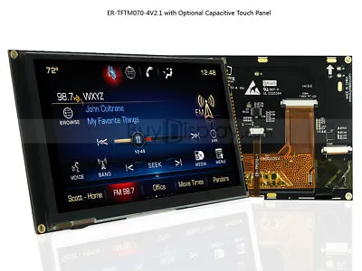 7  7 Inch TFT LCD Module Display W/Multi-Capacitive Touch Panel ScreenTutorial • $51.39