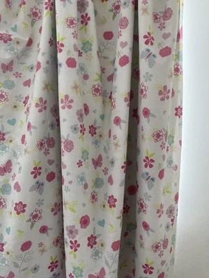 £9.99 • Buy Disney Princess Curtains.  Pencil Pleat.  Butterfly Flowers Multicoloured.