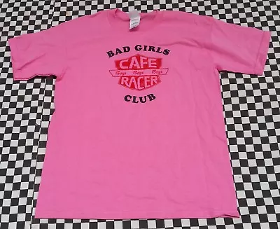 Cafe Racer - Mazda Rotary Night Club T-Shirt - Bad Girls Club Pink Large Youth • $15