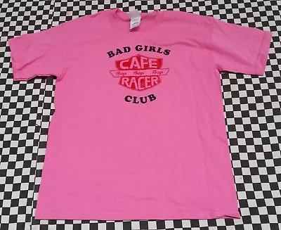 Cafe Racer - Mazda Rotary Night Club T-Shirt - Bad Girls Club Pink Medium Youth • $15