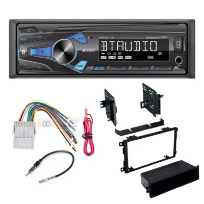 Single Din Bluetooth Car Stereo AM/FM Radio & Kit For 2003-2006 Chevy Silverado • $80.99